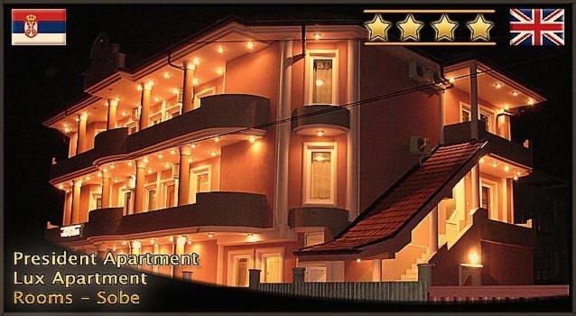 Hotel Vila Mitic Luxx Spa Centar Leskovac  Buitenkant foto